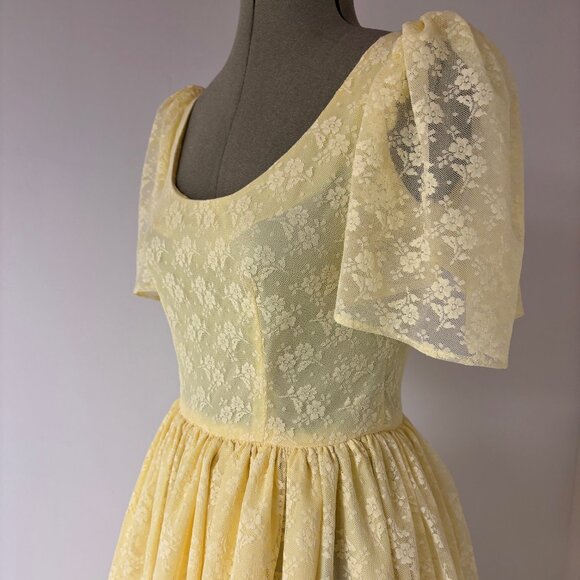 Retro 70's handmade dress - Picture 3 of 5